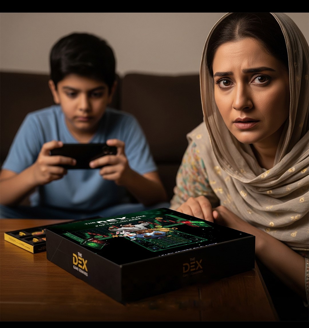 A concerned parent and child