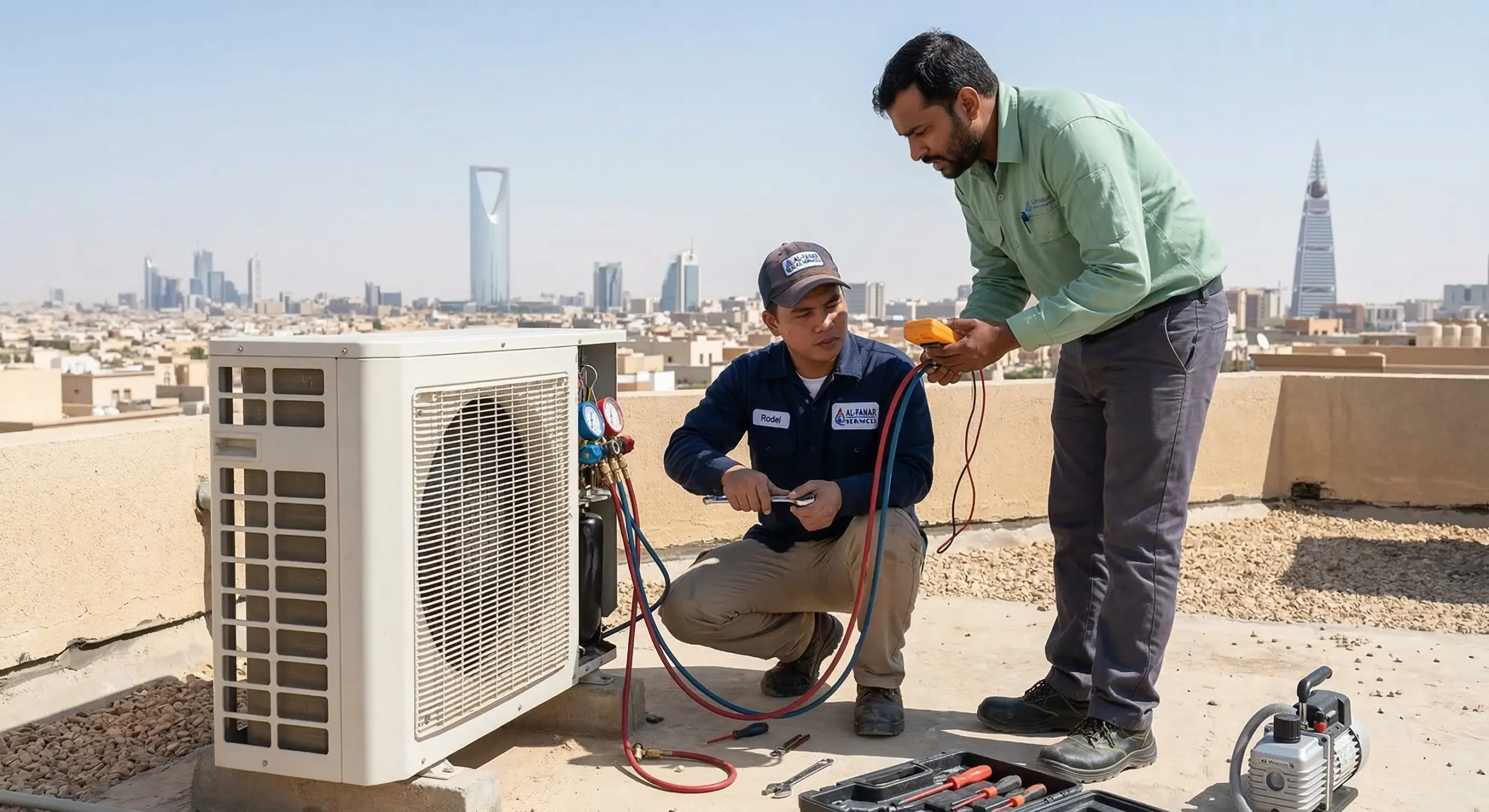 فني مكيفات فلبيني